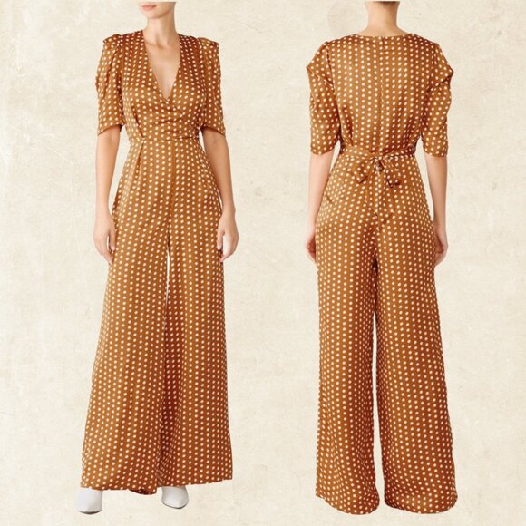 Polkadot Jumpsuit - Picture 2 of 4